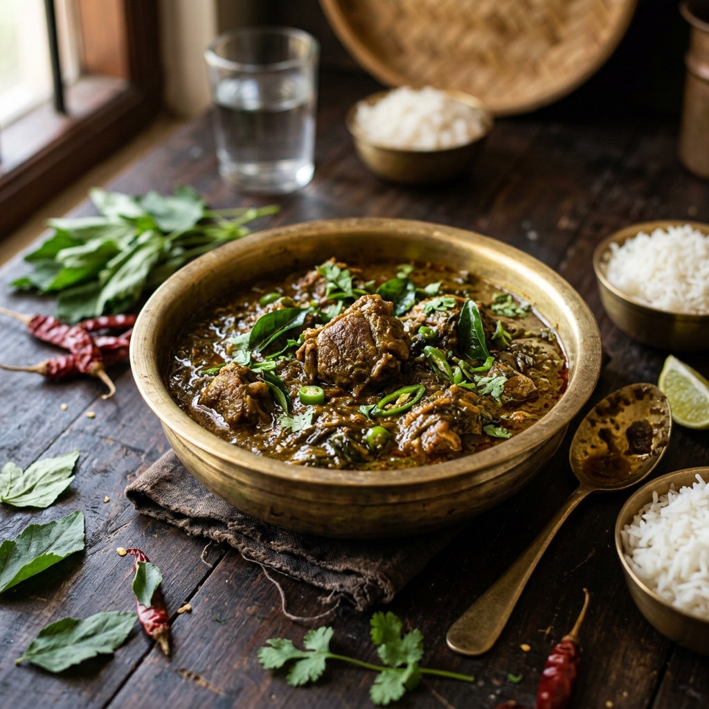 Guntur Gongura Mutton